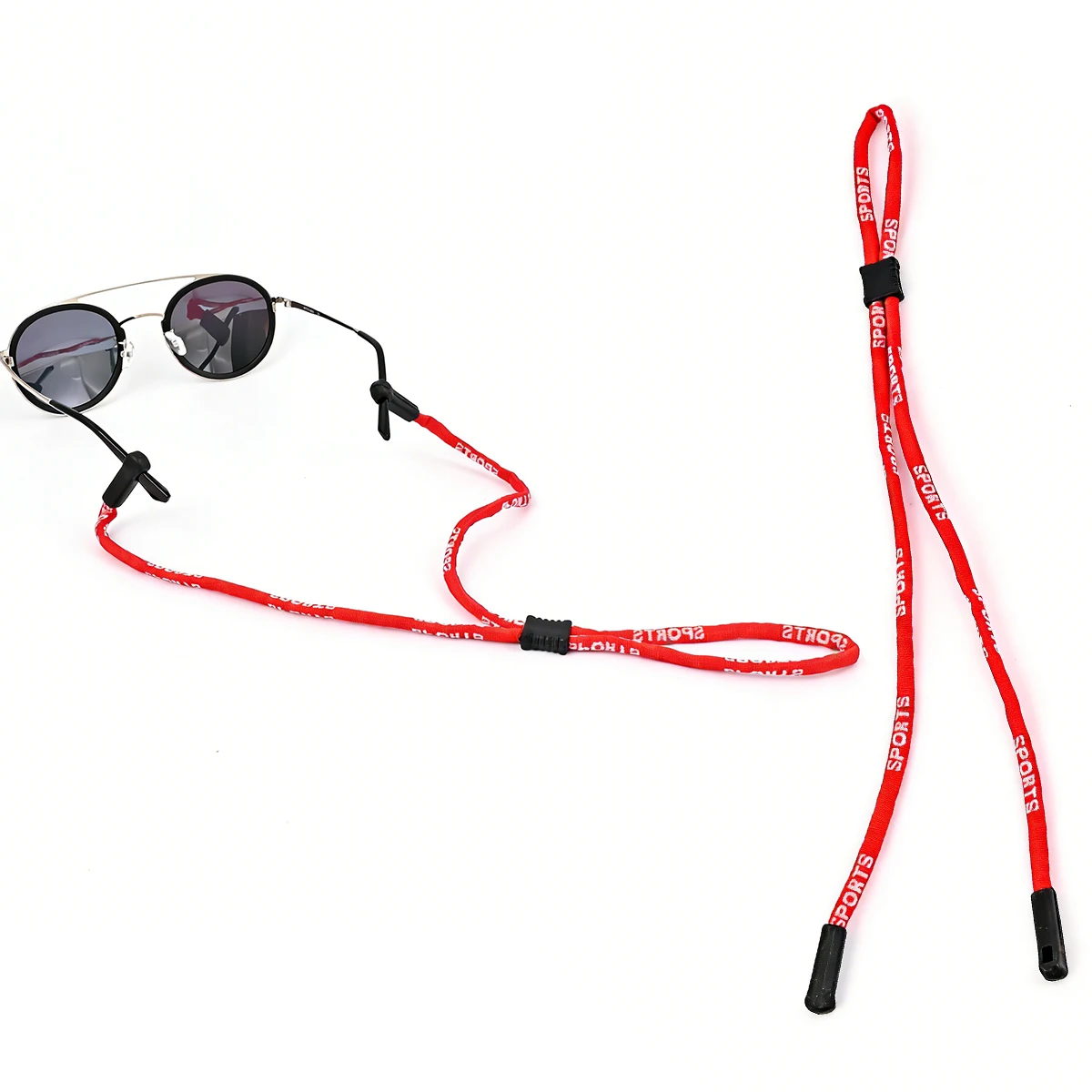 Sportbrillenband Anti-Rutsch Brillenkordel PS01 Verstellbare Outdoor-Sportbrillenkette Lanyard für Damen und Herren