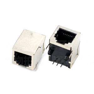 10 PCES Phone Patch RJ11 gebogener Pin 95001 4p4c 6p6c 6p4c 8p8c weiblicher Jack -PCB -Anschluss 6 Hauptverkaufsadresse RJ11 - №6