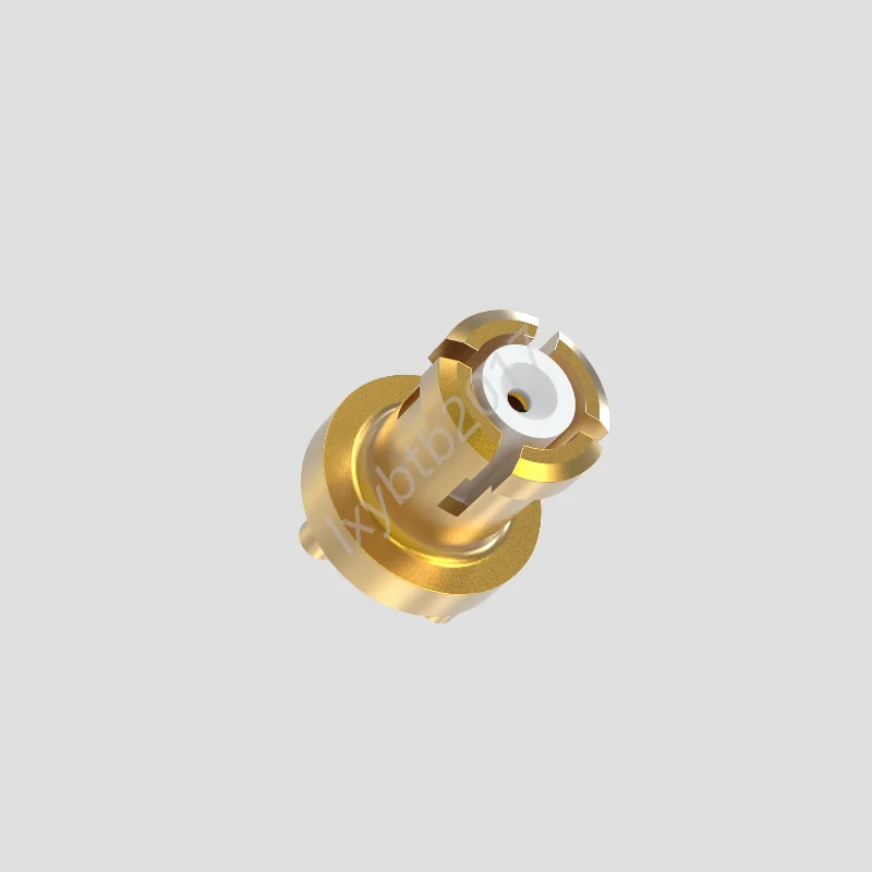 SSMP-KSD1 welding plate female base small RF connector connector DC-50GHz in-line female base