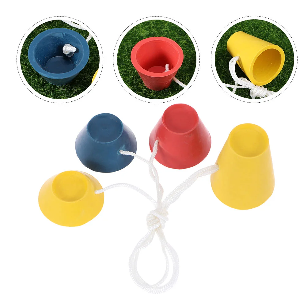 

16 Pcs Rubber Ball Seat Durable Golfing Balls Tees Golfs Holders Accessories Supplies Decorative Support Bases Winter Outdoor