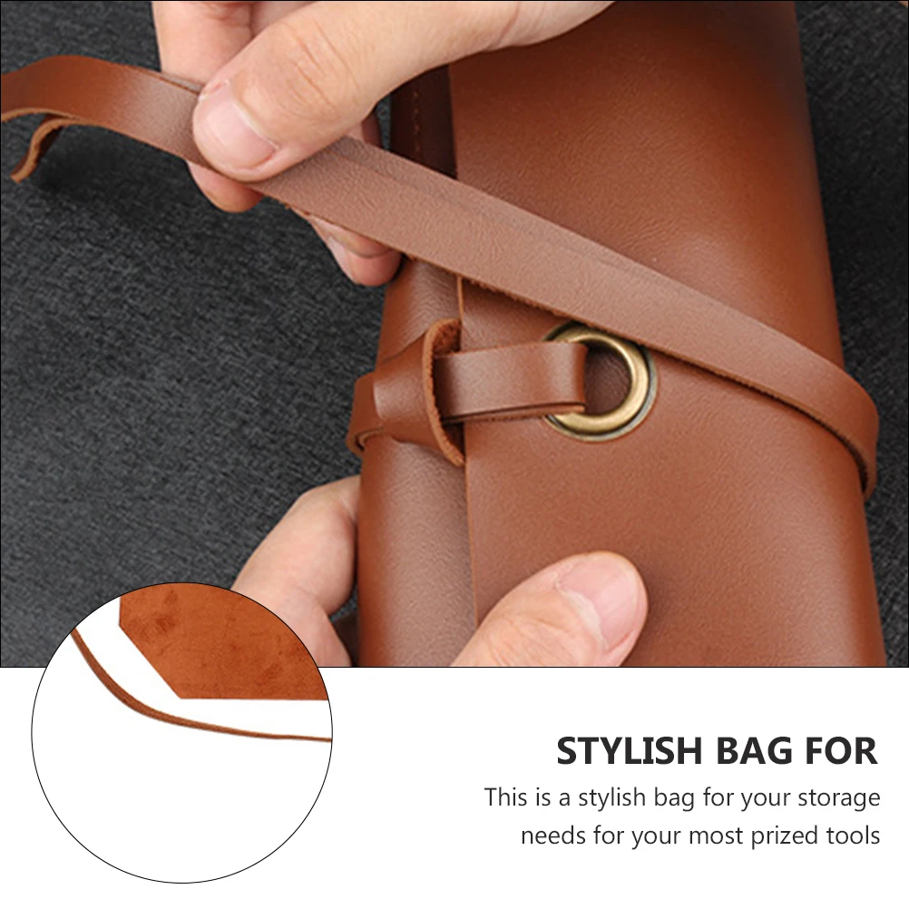 

Small Tool Roll Up Bag 10 Slots Organizer Pouch Durable Storage for Wrenches Screwdrivers Craft Tools Holder