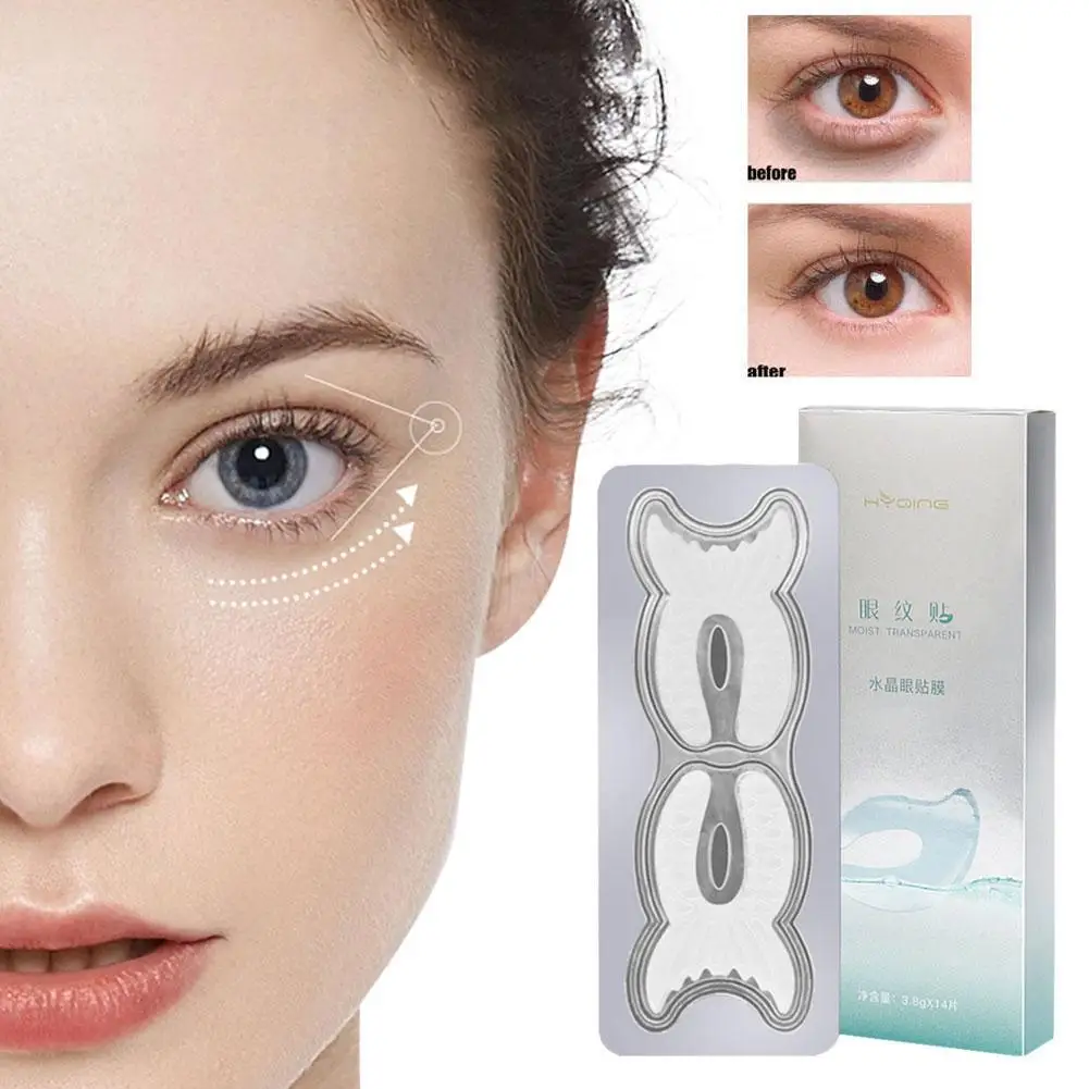 

Collagen Eye Mask Firming Lifting Fade Fine Lines Hyaluronic Smooth Moisturizing Wrinkle Patches Eyes Acid Care Eye Remove J5L2