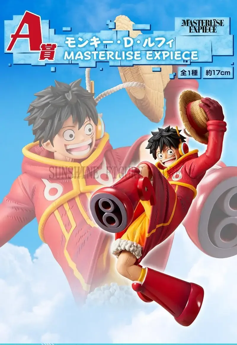 

Bandai Original In Stock One Piece Ichibankuji Prize A Masterlise Expiece Monkey D Luffy Egghead Action Figures Boxed Toys Gift