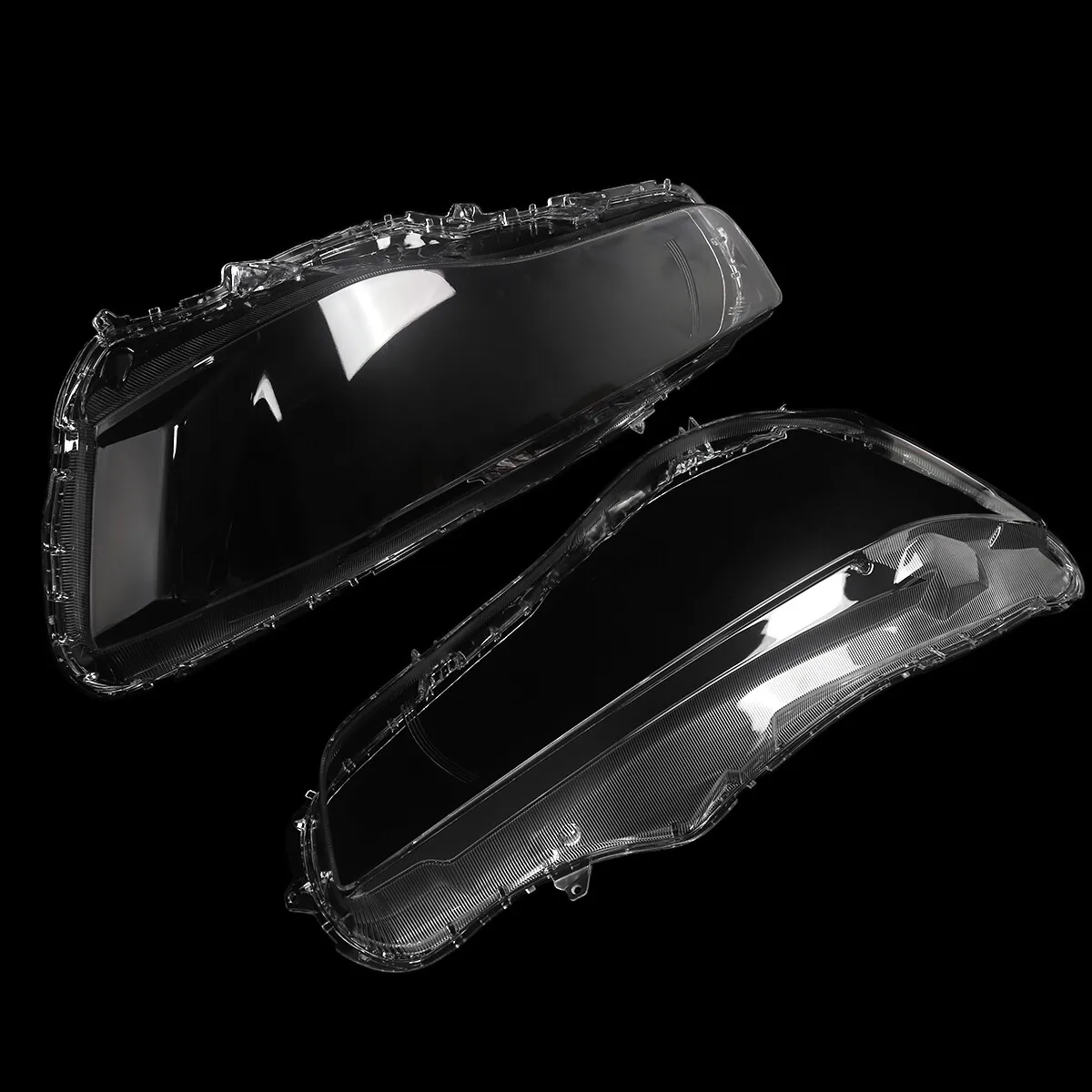 Front Headlight Lens Cover Shell Clear For Mitsubishi Outlander 2010 2011 2012 2013 ES GT XLS Sport Utility 4-Door left right