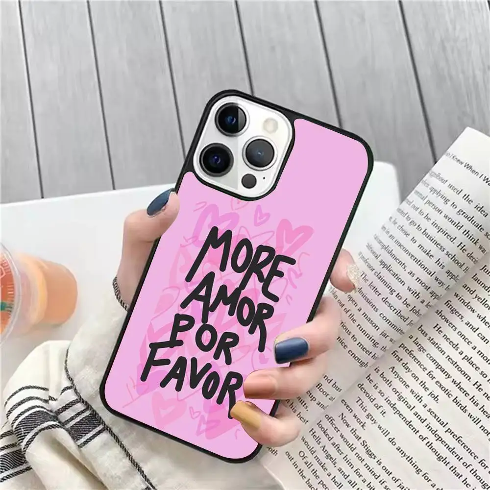 

Красочный чехол для телефона Amor Por Favor с сильным магнитом для IPhone 16, 15, 14, 13, Pro Max 11, 12, Mini