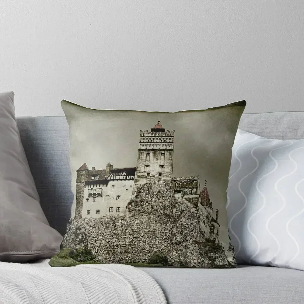 

Dracula Was Here Throw Pillow Luxury Cushion Cover christmas supplies Luxury Pillow Cover anime girl pillow