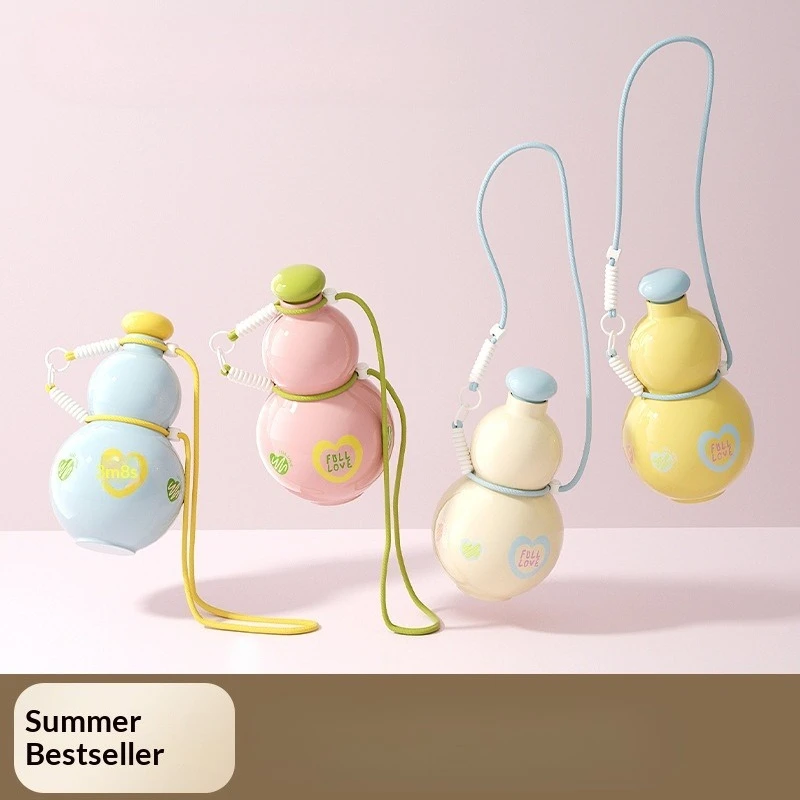 Qi YuanHU LU Cup – A High-end Visually Appealing, Large-capacity, Portable Outdoor Food-grade Child-friendly Sports Water Bottle