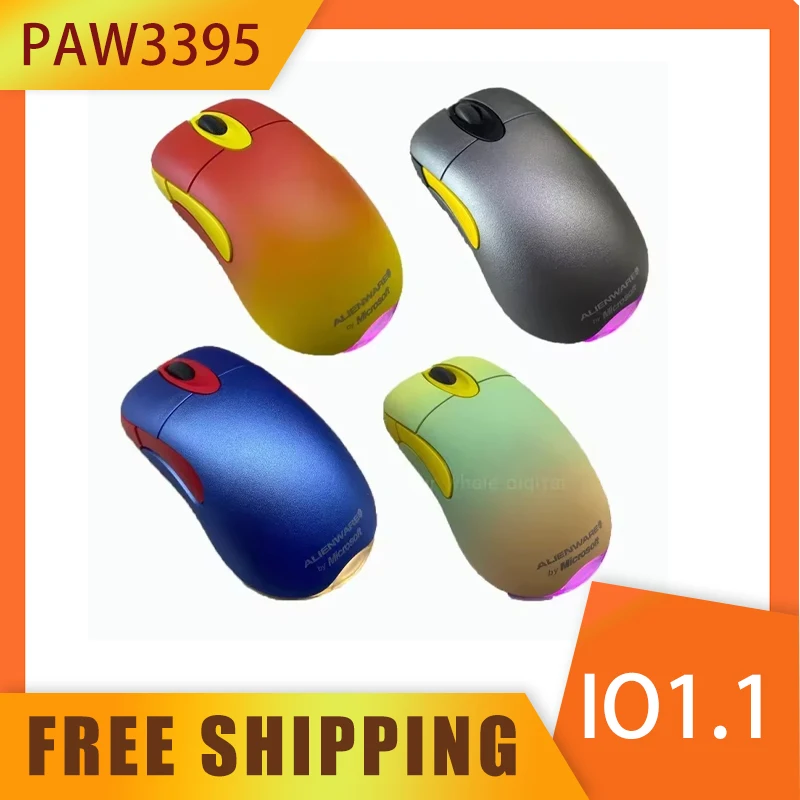 IO1.1 Pro Mouse 2.4g Wireless RGB Matte Bright Texture Usb Gaming Customized Mouse Computer Accessory For Desktop Laptop Pc