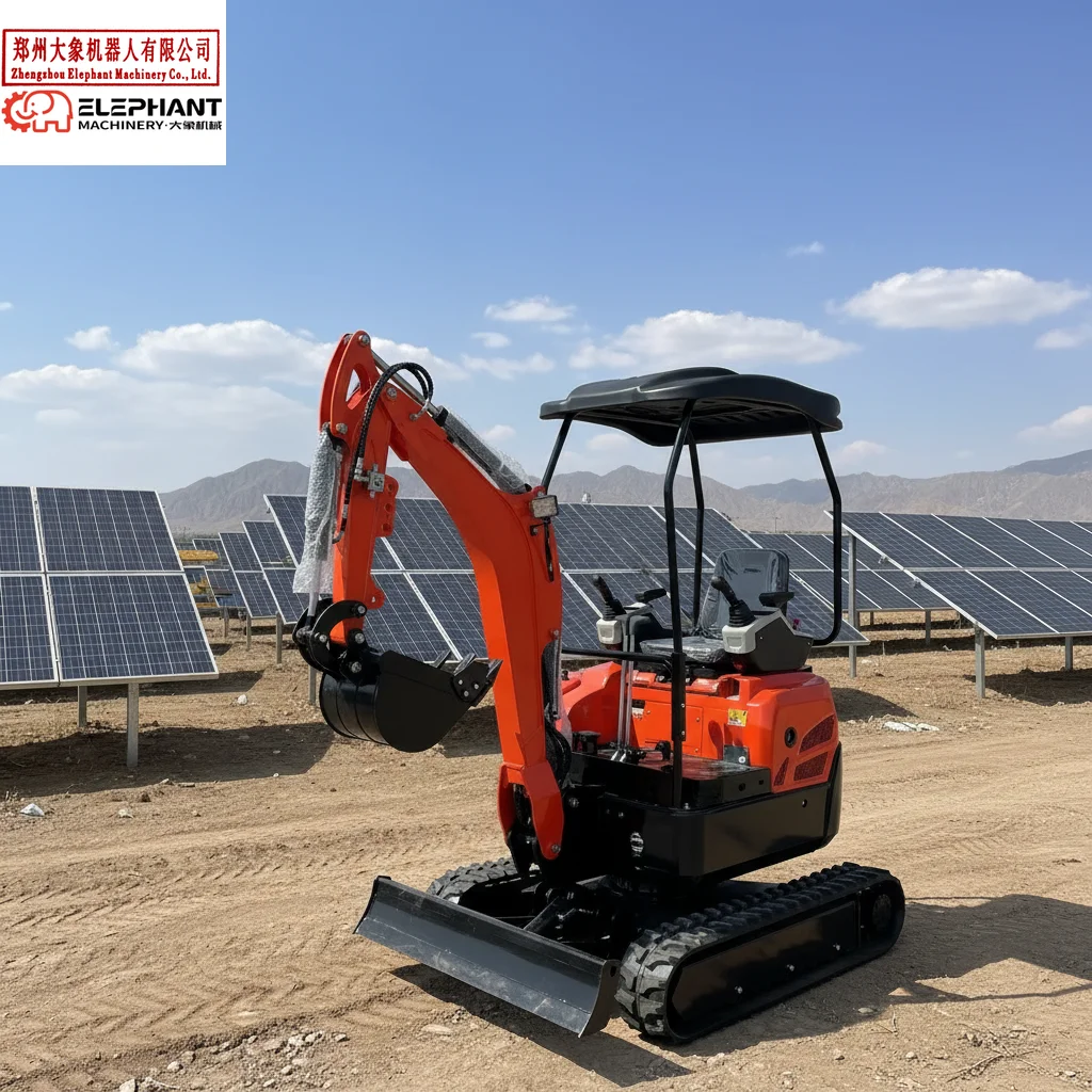 

Mini Multi-functional Flexible Excavator Energy Saving Easy Transport Store For Farmland Reclamation Core Components Engine Pump
