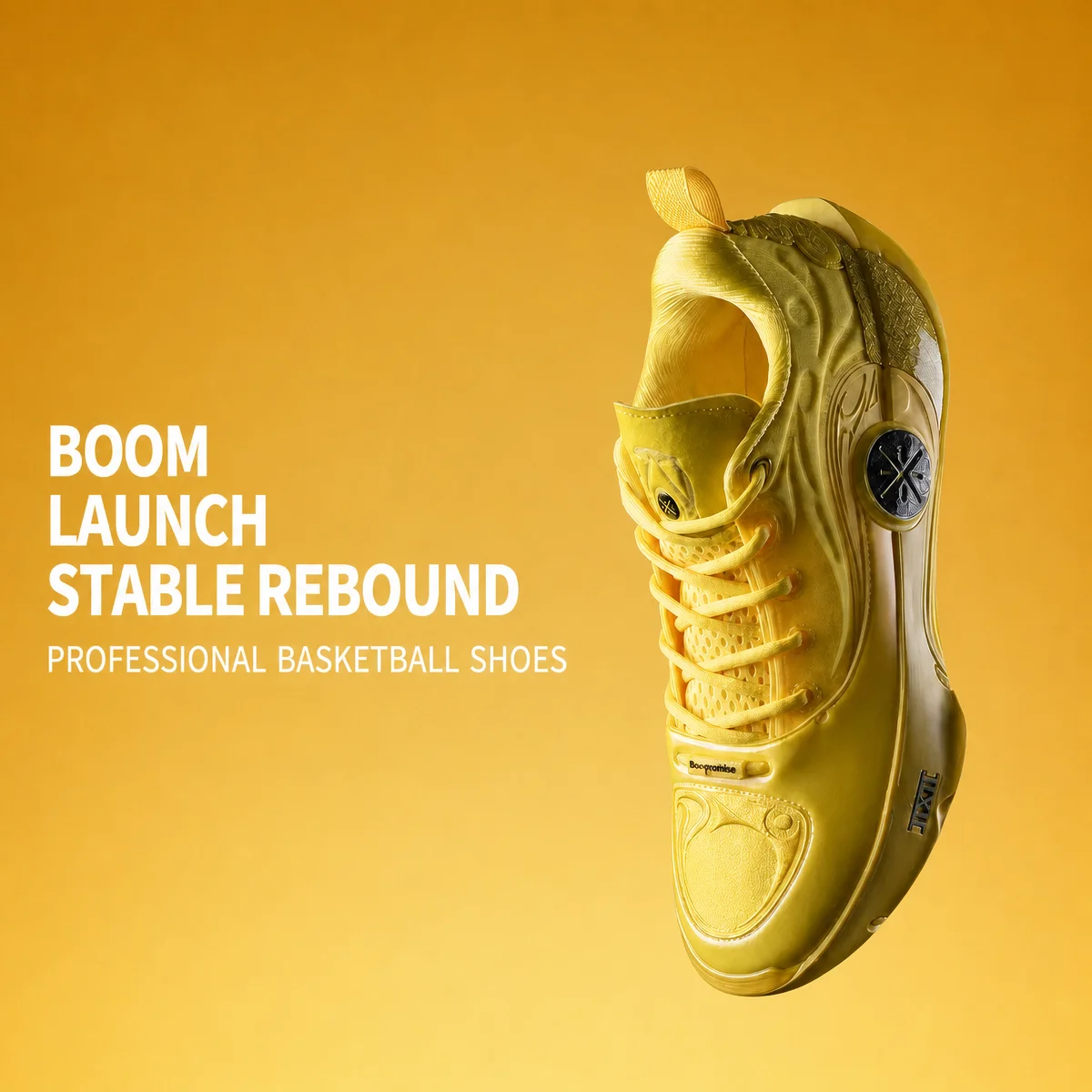 Li-ning zapatillas de baloncesto profesionales WAY OF WADE 12 para hombre, forro SUPER BOOM, zapatillas de competición con placa de fibra de carbono ABAV085