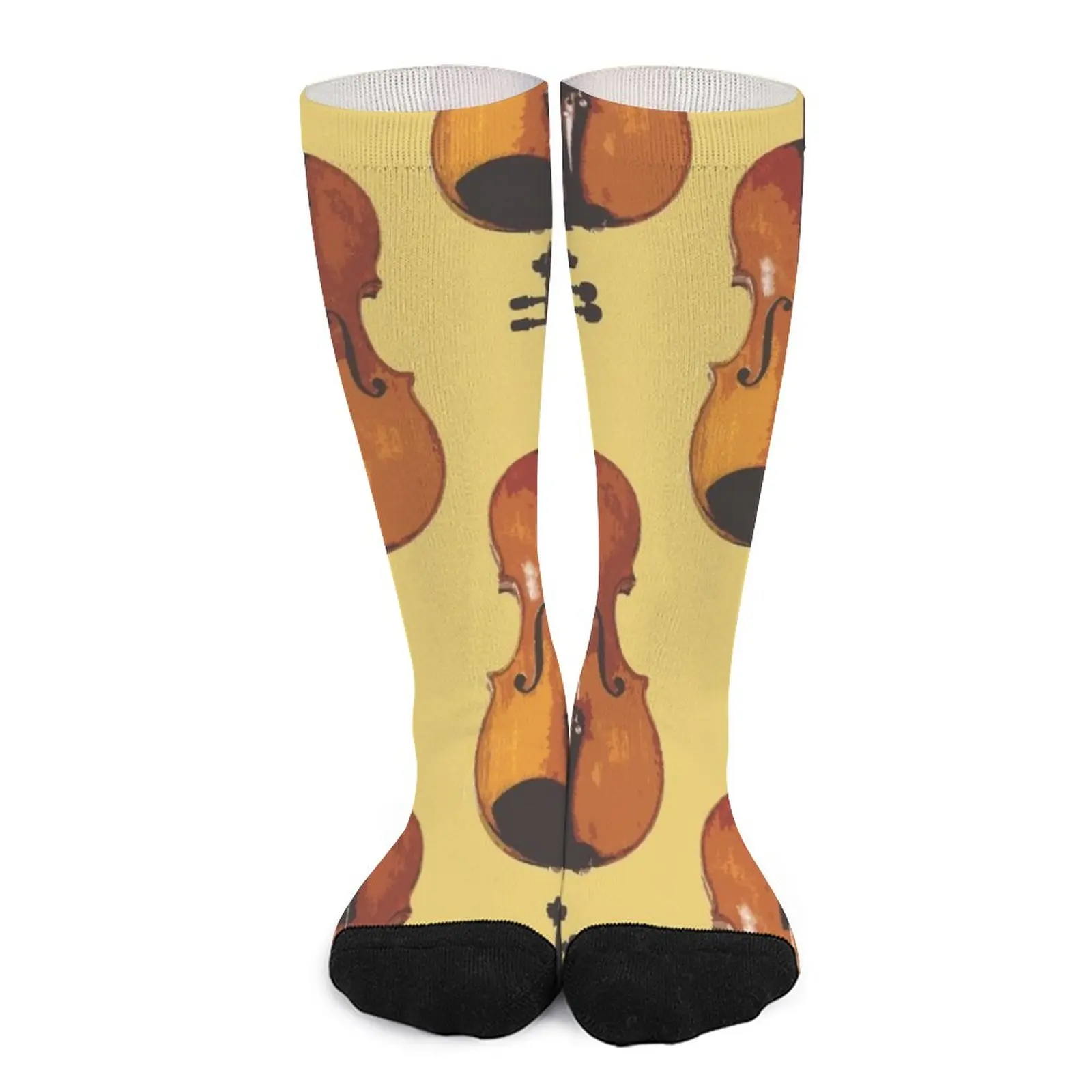 

Viola Not Just a Big Violin Socks funny sock retro