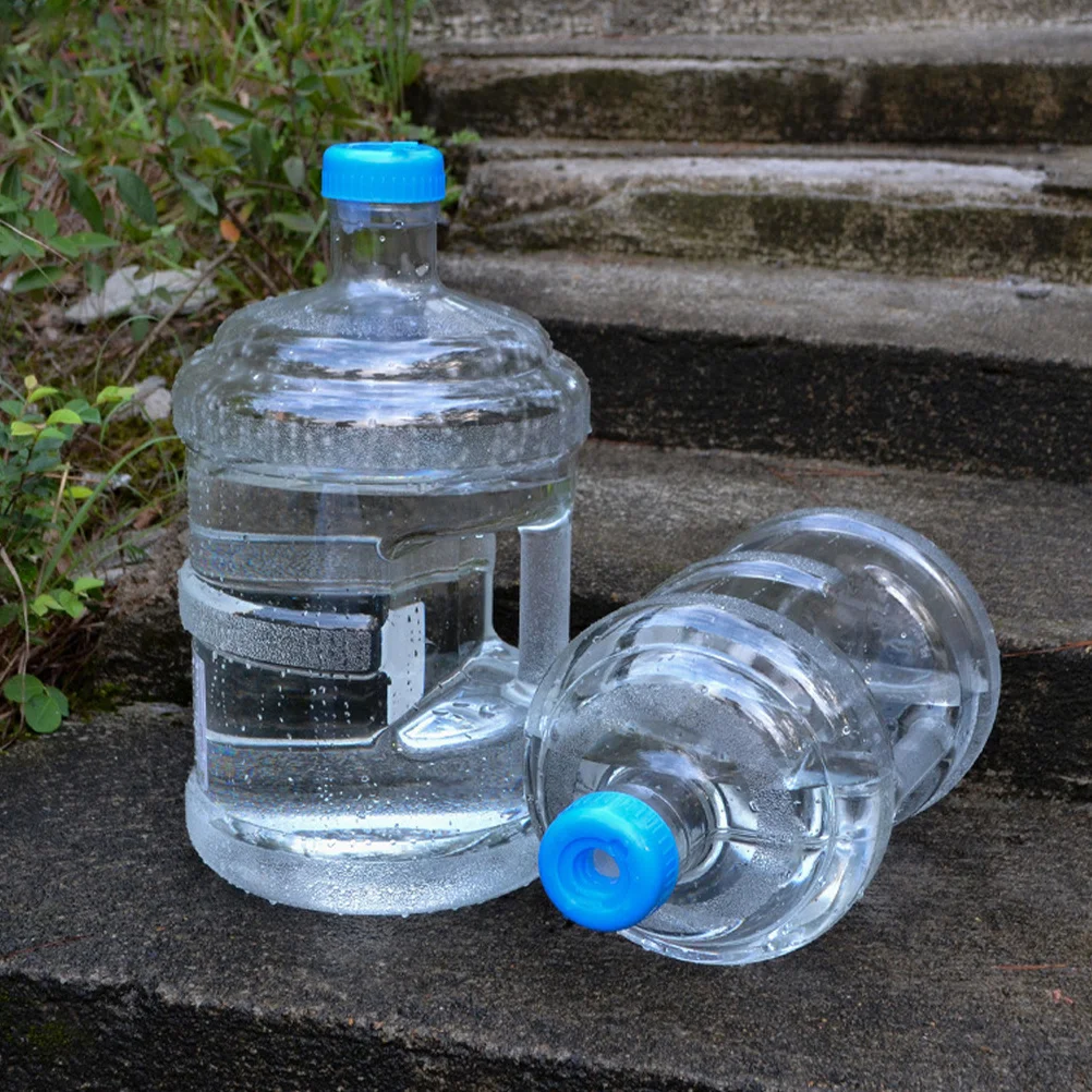 

1pc Portable Tea Bucket 5L Pc Material Outdoor Camping Hiking Emergency Water Container Car Accessories Self-Driving