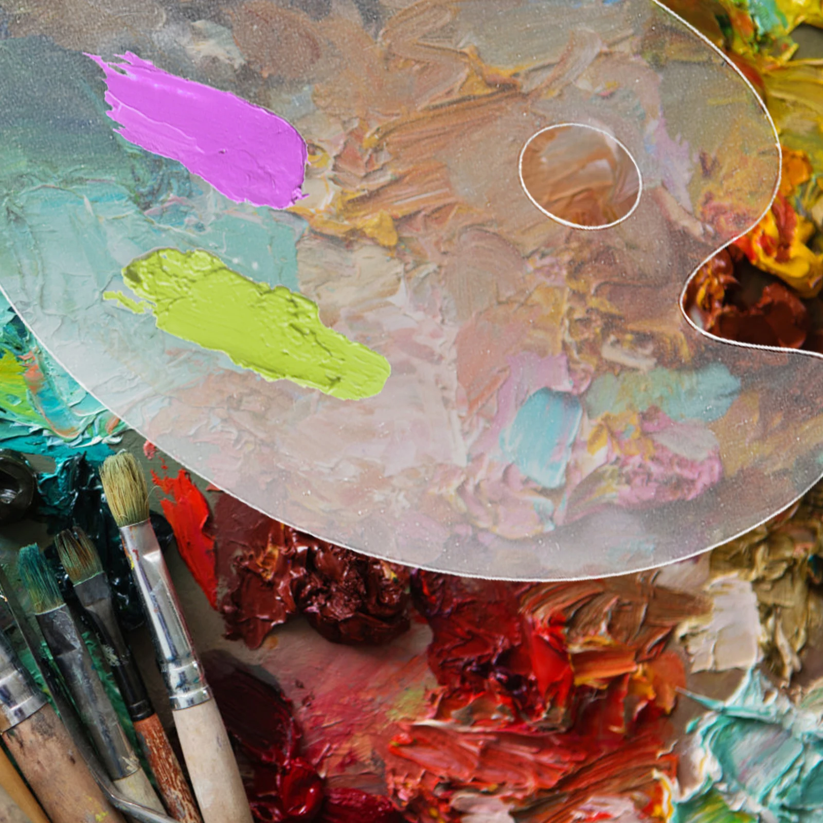 

3 Pcs Palette Watercolor Pigment Tray Paint Tray Color Mixing Plate Pigment Board DIY Painting Trays Watercolor Art Supplies