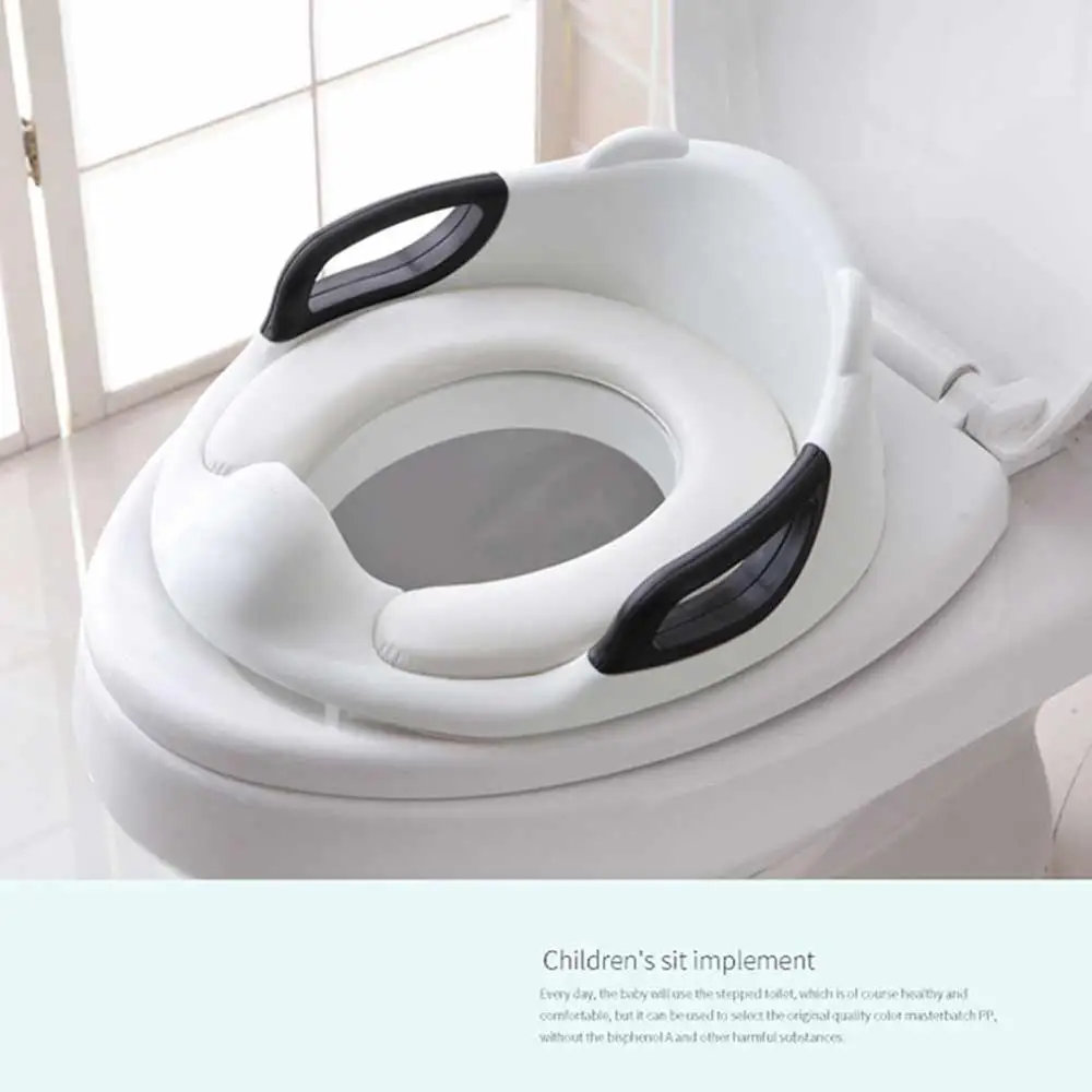 Folding Baby Potty Infant Kids Toilet Training Seat with Adjustable Ladder Portable Urinal Potty Training Seats for Children