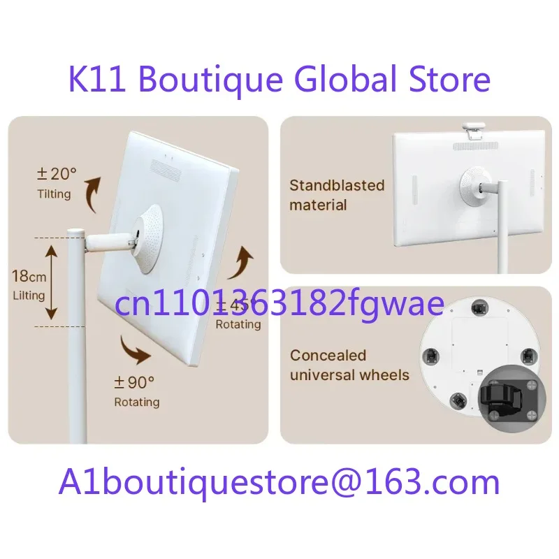 نظام أندرويد ذكي بشاشة تعمل باللمس مقاس 32 بوصة جديد/تلفزيون متنقل/منزل/8 + 128 جيجابايت/جهاز تحكم عن بعد صوتي AI مع اختياري