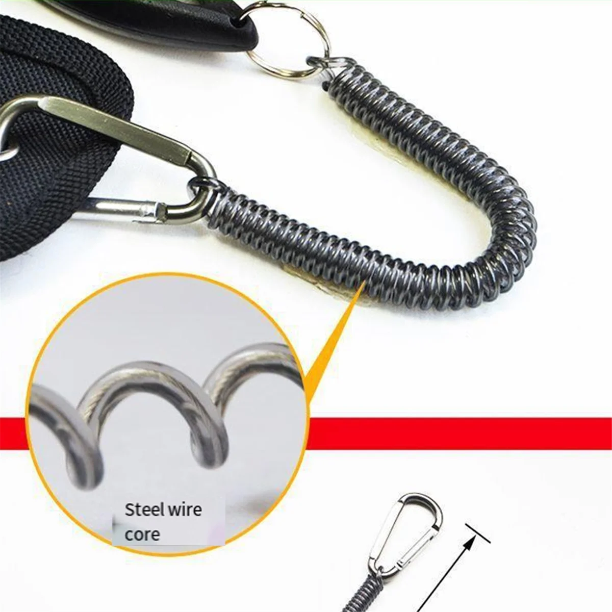 ABNJ Stainless Steel Fishing Pliers Fishing Hook Remover Fishing Braided Line Cutting Scissors Fishing Tools