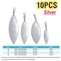 10pcs A Silver