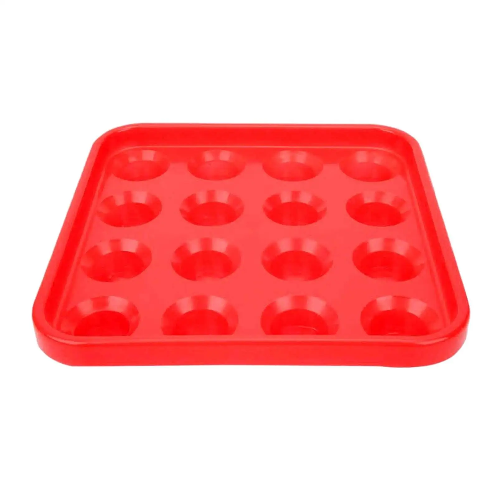 

Billiard Ball Holder Tray 16 Holes Container Portable Durable Pool Accessory
