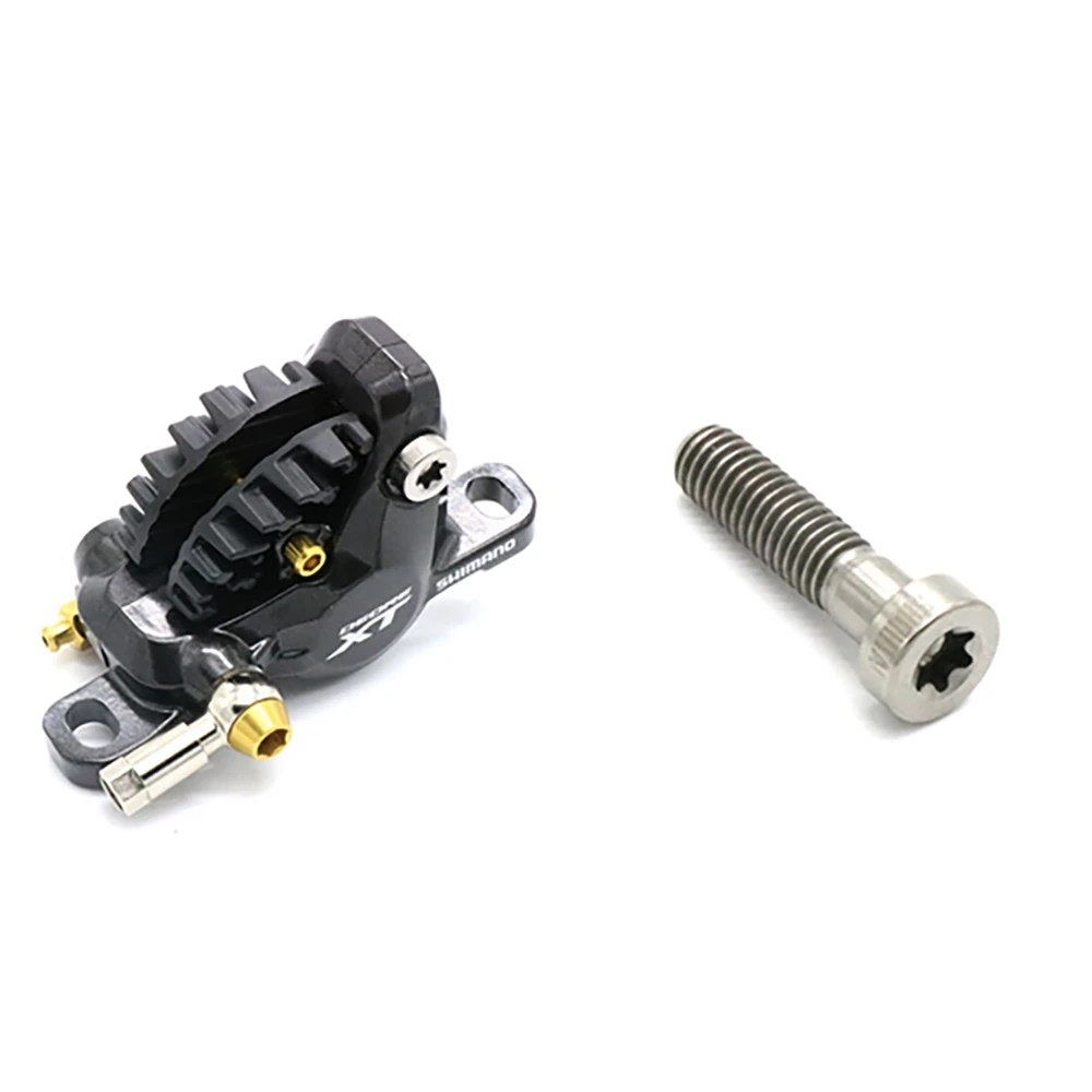 Bike Oil Brake TC4 Titanium Alloy Screw for SHIMANO XT M8000/9000/9020 Bicycle Accessories, 1