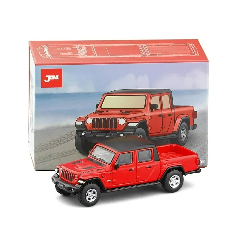 

JKM JackieKim 1:64 Gladiator pickup Red Diecast Model Car