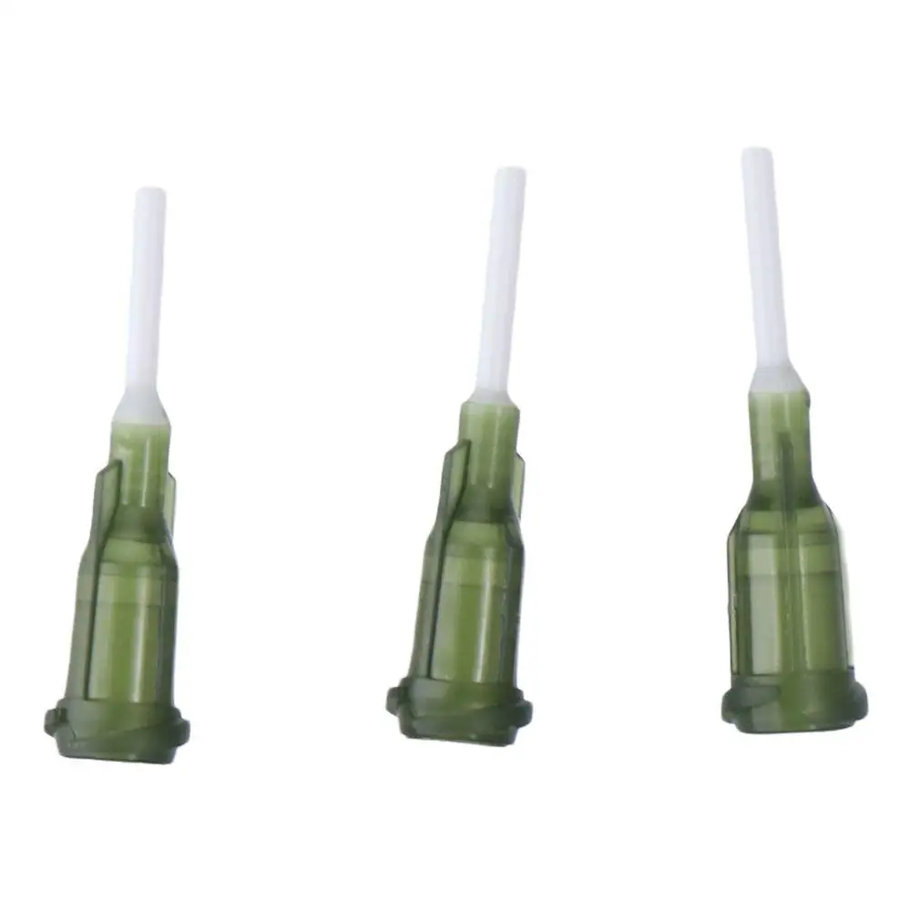 Plastic Dispensing Needles Plastic Dispensing Needles Glue Needle Tube PTFE Blunt Luer Lock Tips for Liquid Glue Gun