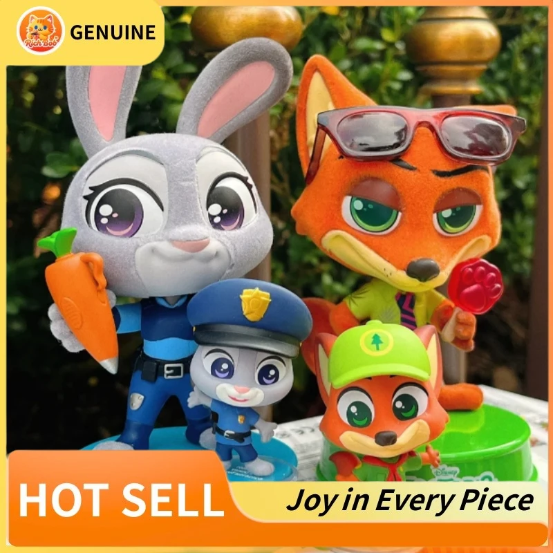 

Hottoys Disney Zootopia Blind Box Cosbi Collection Anime Figure Room Decoration Kawaii Trendy Model Toy Surprise Birthday Gift