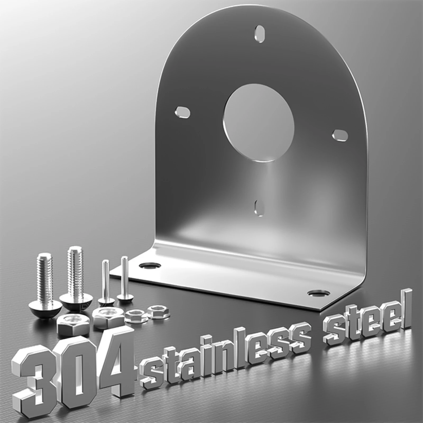 LED Light Bracket L-Shaped 304 Stainless Steel Corner Bracket L Shaped Angle Corner Braces for Truck chassis lights
