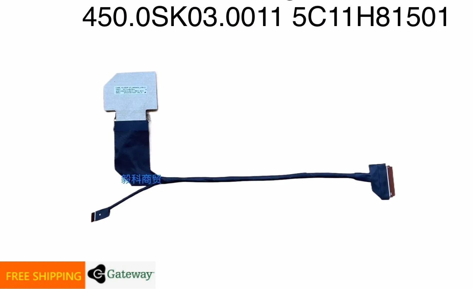 

Оригинальный кабель EDP для LENOVO ThinkPad L13 Yoga Gen 4, 5C11H81501