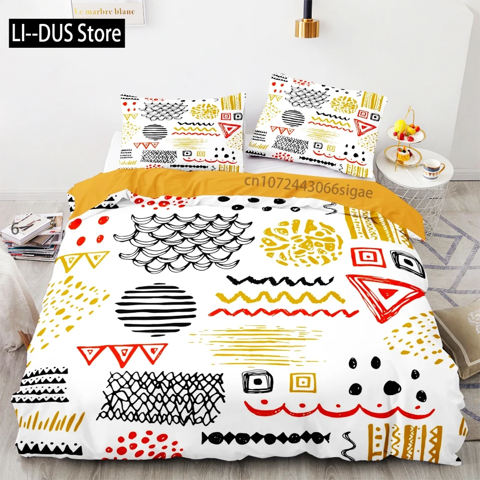 

Tribe Bedding Set Single Twin Full Queen King Size Ancient culture Bed Set Aldult Kid Bedroom Duvetcover Sets 3D Anime 012
