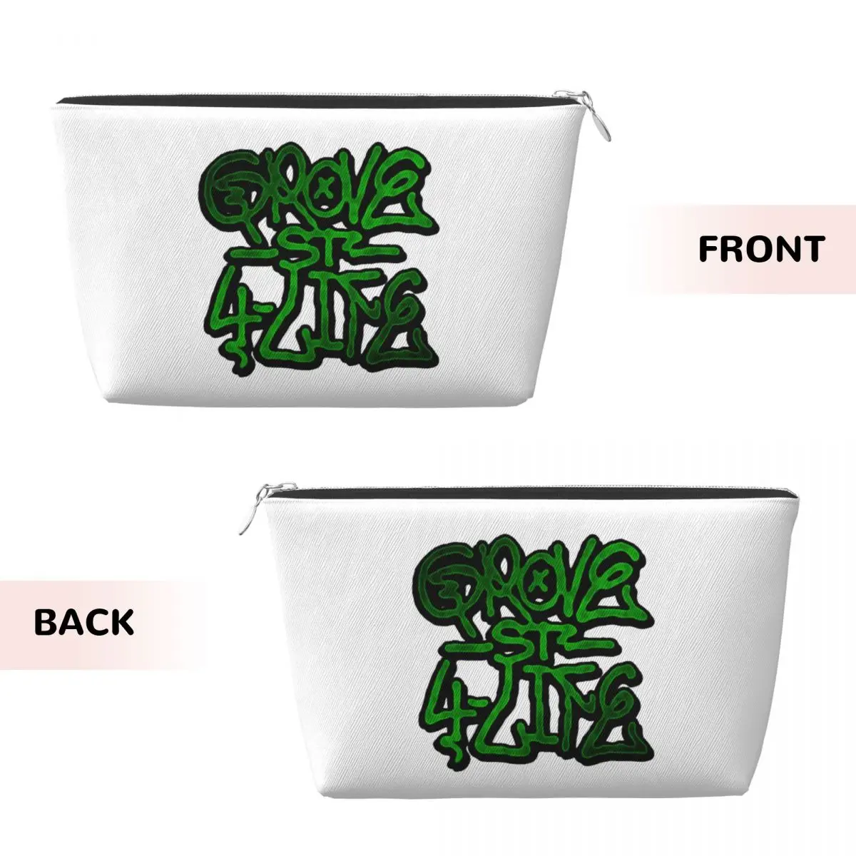 Harajuku Grove 4 Life GTA San Andreas (4) حقائب مستحضرات التجميل النسائية السفر ماكياج المنظم الحقيبة تخزين أدوات الزينة صندوق أدوات Dopp #1