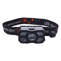 Ultra Bright LED Induction Headlamp with Gesture Control Adjustable Mode IR Motion Sensor Head Lamp Rechargeable 5 Gears