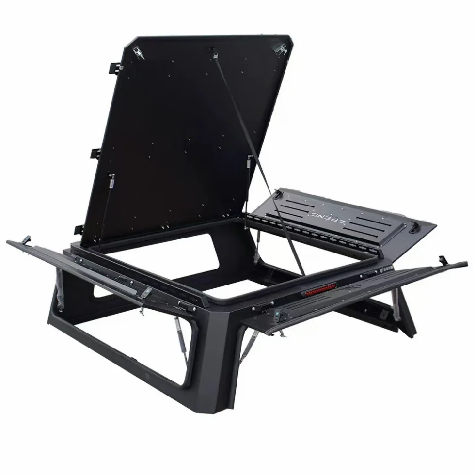 

Для DMAX RAM RANGER F150 GREAT WALL HILUXВысококачественный жесткий четырехкратный жесткий чехол для пикапа, чехол для кровати