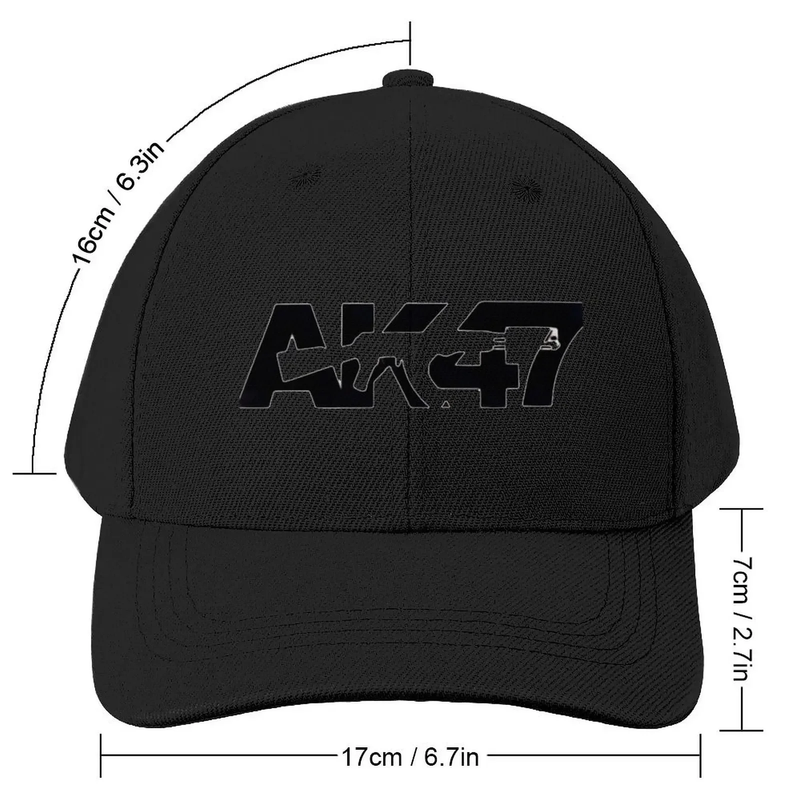 AK 47 Baseball Cap Golf Cap Streetwear Military Tactical Cap Wild Ball Hat Women's Beach Men's