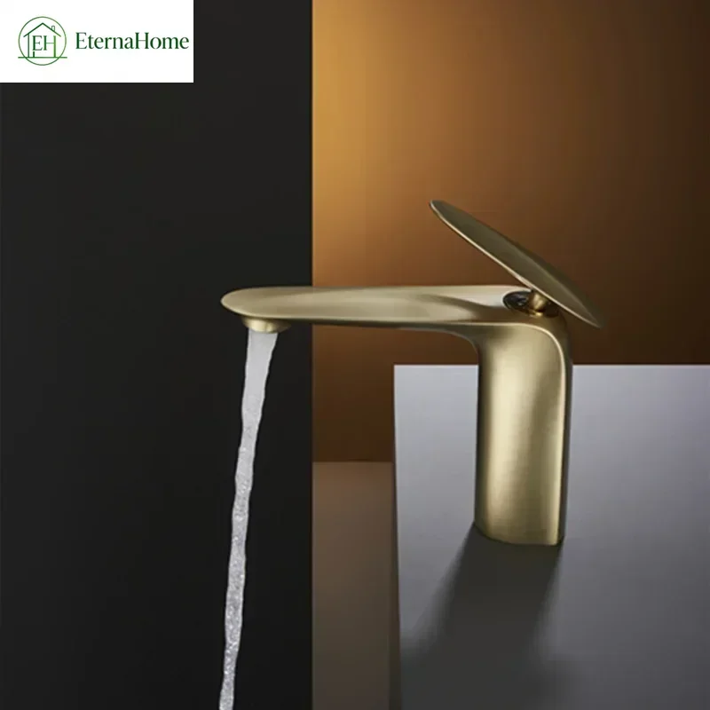 Basin Faucets Gun Gray/Gold/Black Bathroom Wash Basin Sink Taps Cold & Hot Mixing Washbasin Faucets Accessories for Bath