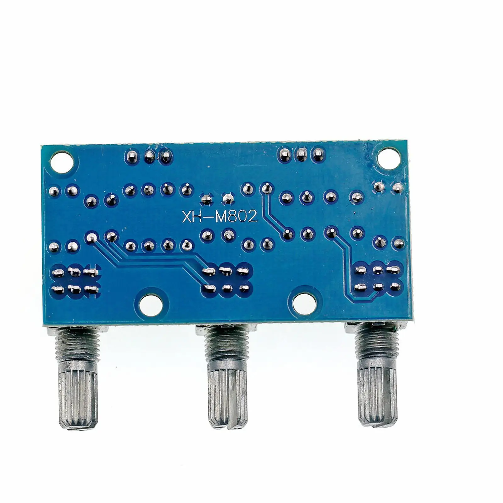 Passive Volume Control Board 2 Channel Preamplifier Module Tone Board Bass Treble Adjustment HIFI Audio Tuning for DIY Speaker