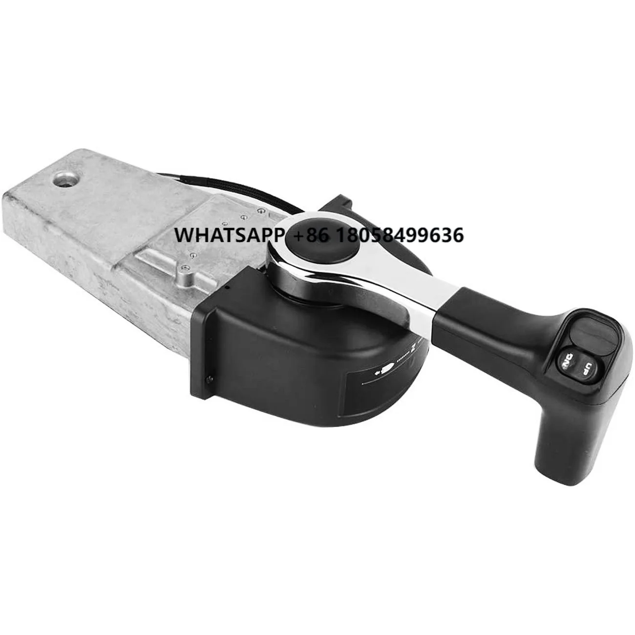 

ISURE 0240-ZW5-U20 Vertical Remote Throttle Accelerator Single PC/Plastic Accessory for Right-Hand Outboard Yacht Motor Boats