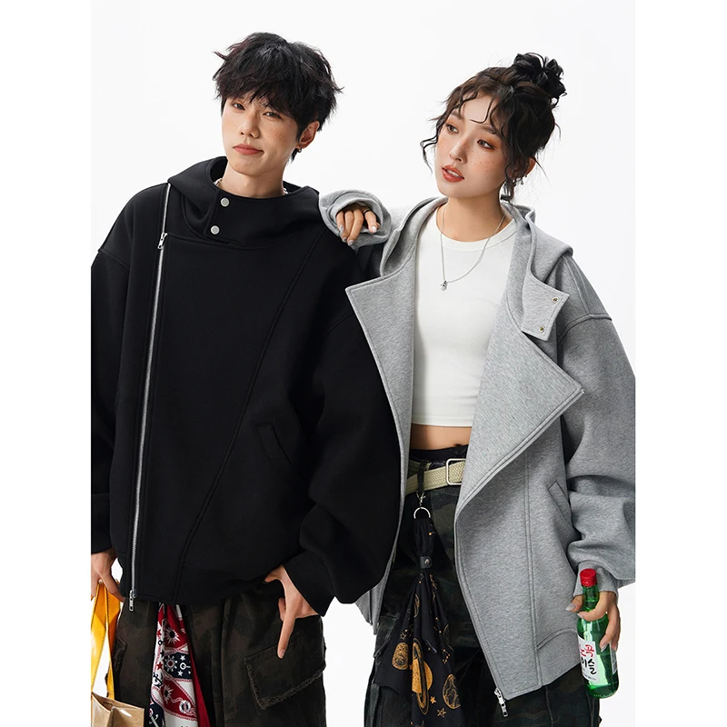 

Велоспорт на открытом воздухе, спортивная ветрозащитная дышащая куртка с капюшоном для пар, модная трендовая однотонная простая и натуральная куртка