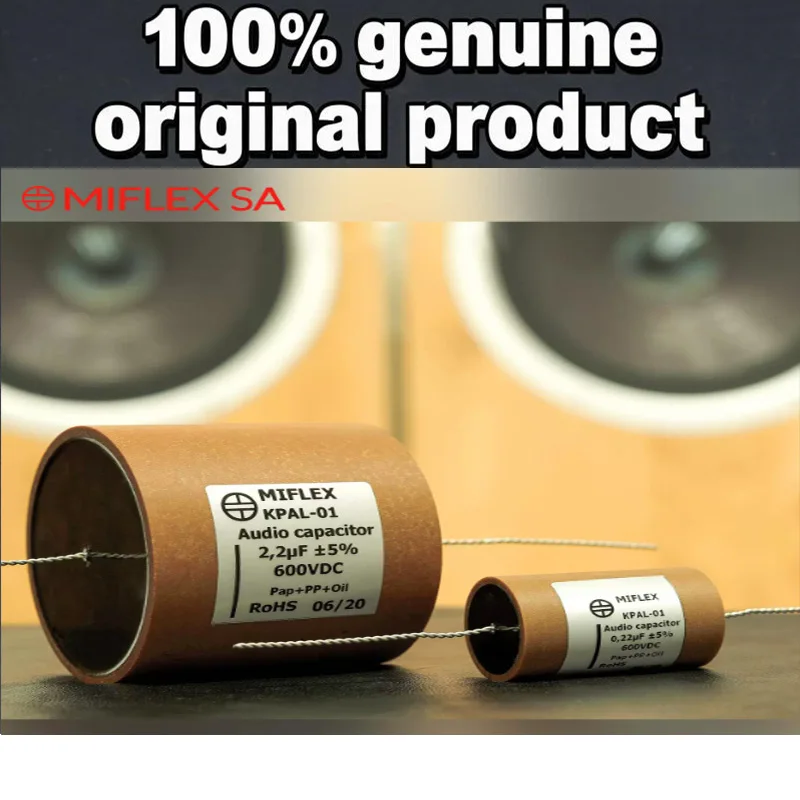 1pcs 100% Original Poland MIFLEX Audio Capacitor KPAL-01 600V KPAL-03 250V Aluminum foil oil immersed capacitor
