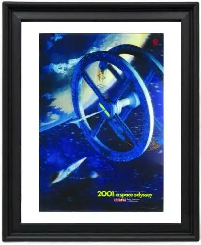 Framed Poster 2001 A Space Odyssey 2 Picture Frame 16x12 inches Photo Paper Print