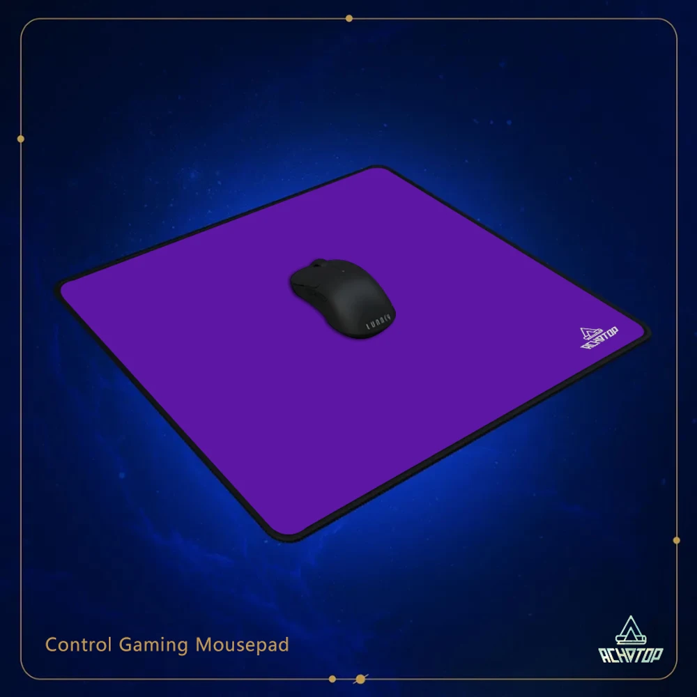 

Control Mouse Mat Purple Professional Mousepad Non-slip Table Mat Premium High-Grade Speed Desktop Mouse Pad 400X450MM Rug