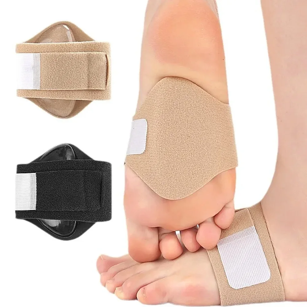 

2Pcs O-type Foot Corrector Arch Support Sleeves Insoles Pads No Slip Shoes Silicone Orthopedic Insoles Foot Care Tools