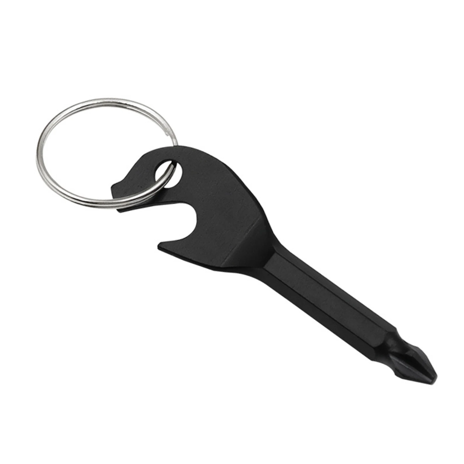 For Bottle Opening Multifunction Bottle Opener For Everyday Carry Black as The Picture Shows New Unused Compact Design