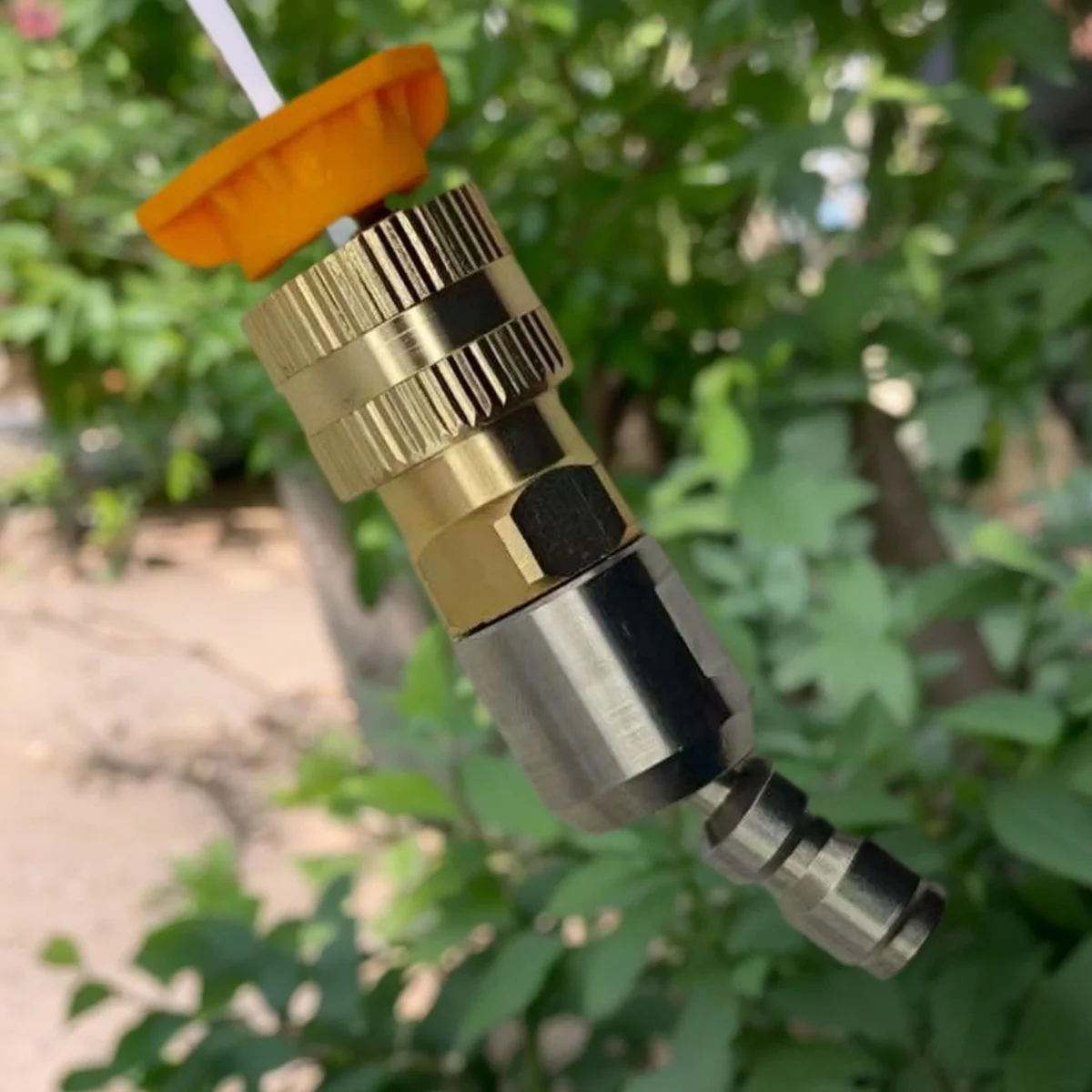 فوهة مسدس مياه دوارة سريعة التوصيل - محول غسالة الضغط العالي لتنظيف حديقة الطريق للمركبة