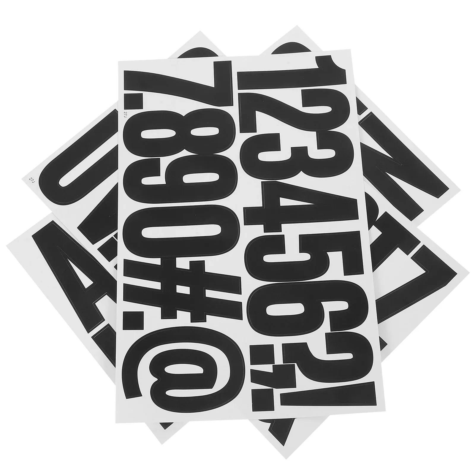 24 Sheets Alphabet Number Stickers Self Adhesive Durable Letters for Scrapbook Crafting Card Decoration Diary Cup Phone Case