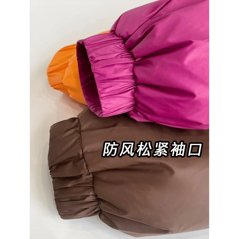 White Duck Down Direct Sales Fashion Short Down Jacket Women  and Thin and Tall Hooded Small Bread Clothes Winter Beauty Fashion