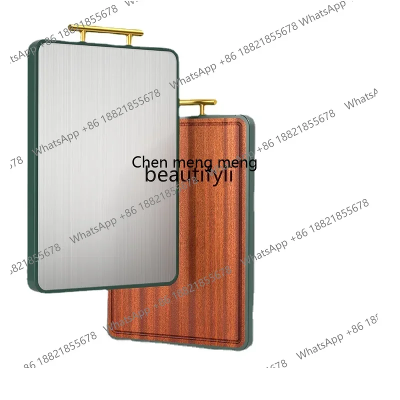 cn8350 LHY zq Cutting Board Antibacterial and Mildewproof Household Plastic Cutting Board Ebony Solid Wood Commercial Double-Sid