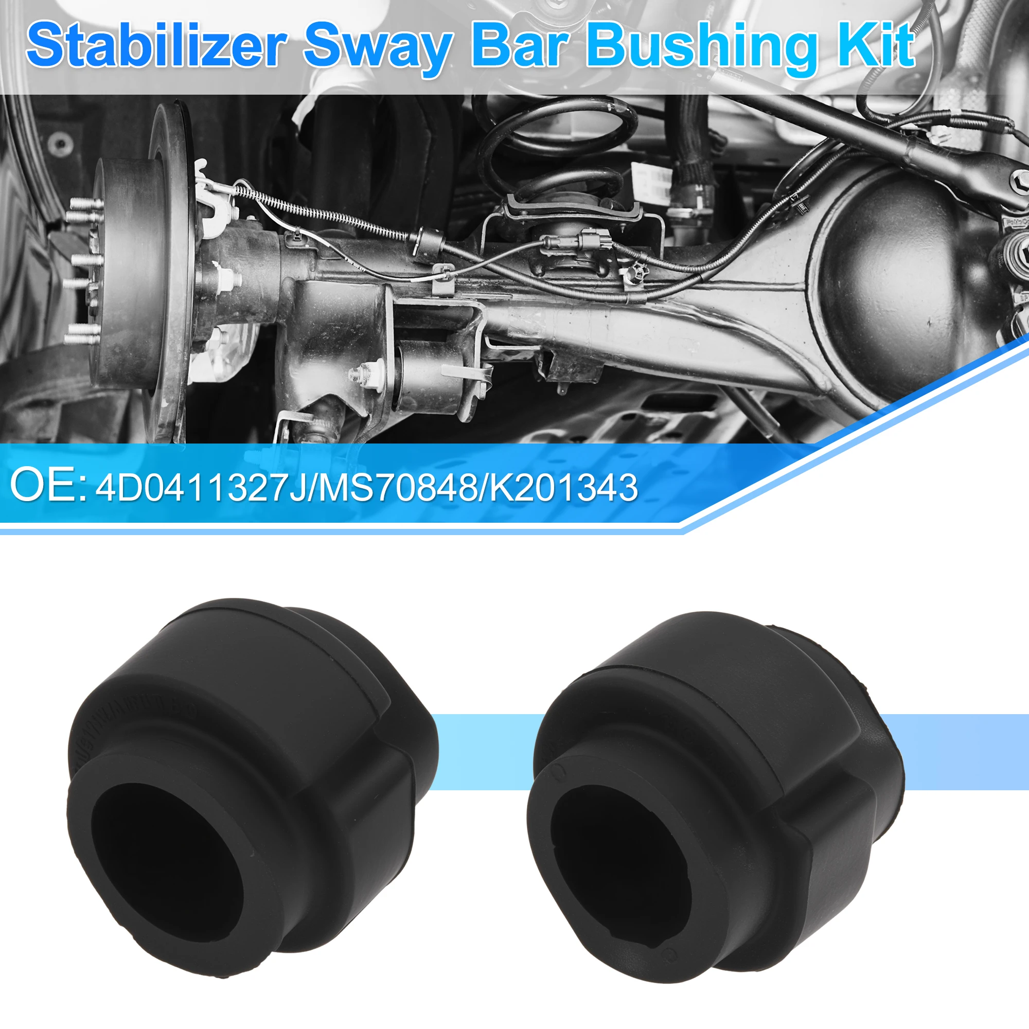 UXCELL Stabilizer Sway Bar Bushing Kit for Audi A4 2002/2009