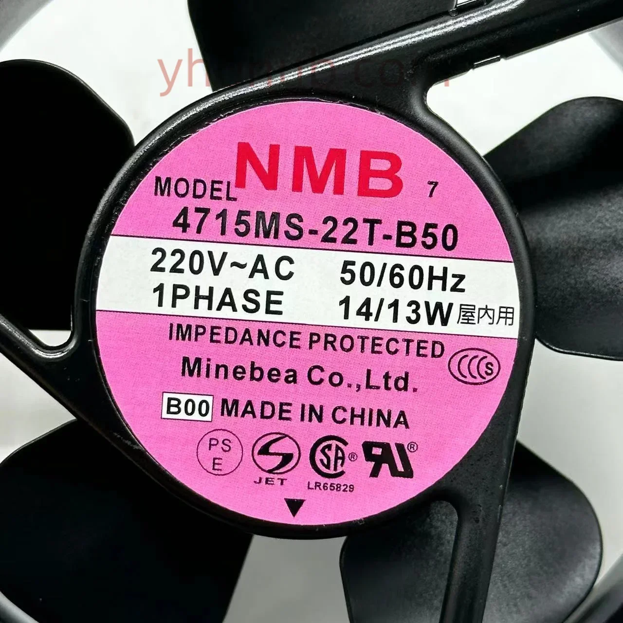 

NMB-MAT 4715MS-22T-B50 B00 AC 220V 14/13W 120X120X38mm Server Cooling Fan