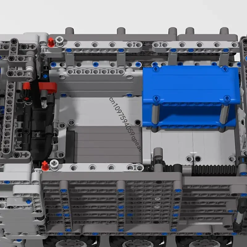 New 3414PCS Famous Apocalyptic Moc Land Train Engine Model Diy Creative Ideas Child Toy Birthday Gifts Technology Custom Puzzles