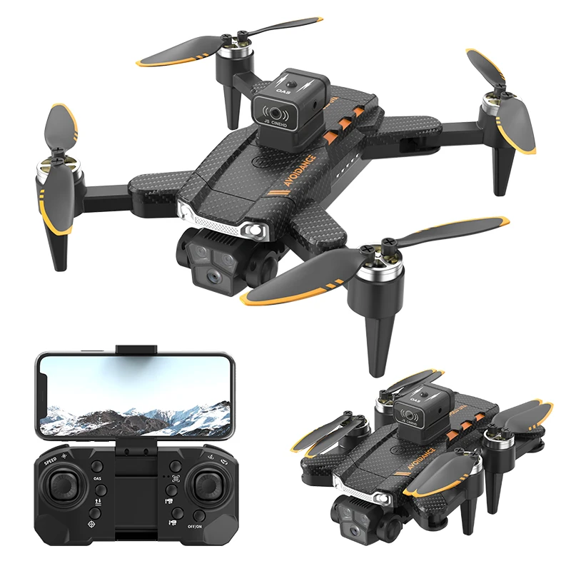 

Brushless JS22 Drone Optical Flow Positioning 8K HD Camera Drones Photography Folding Four Axis Remote Control Dron Toys